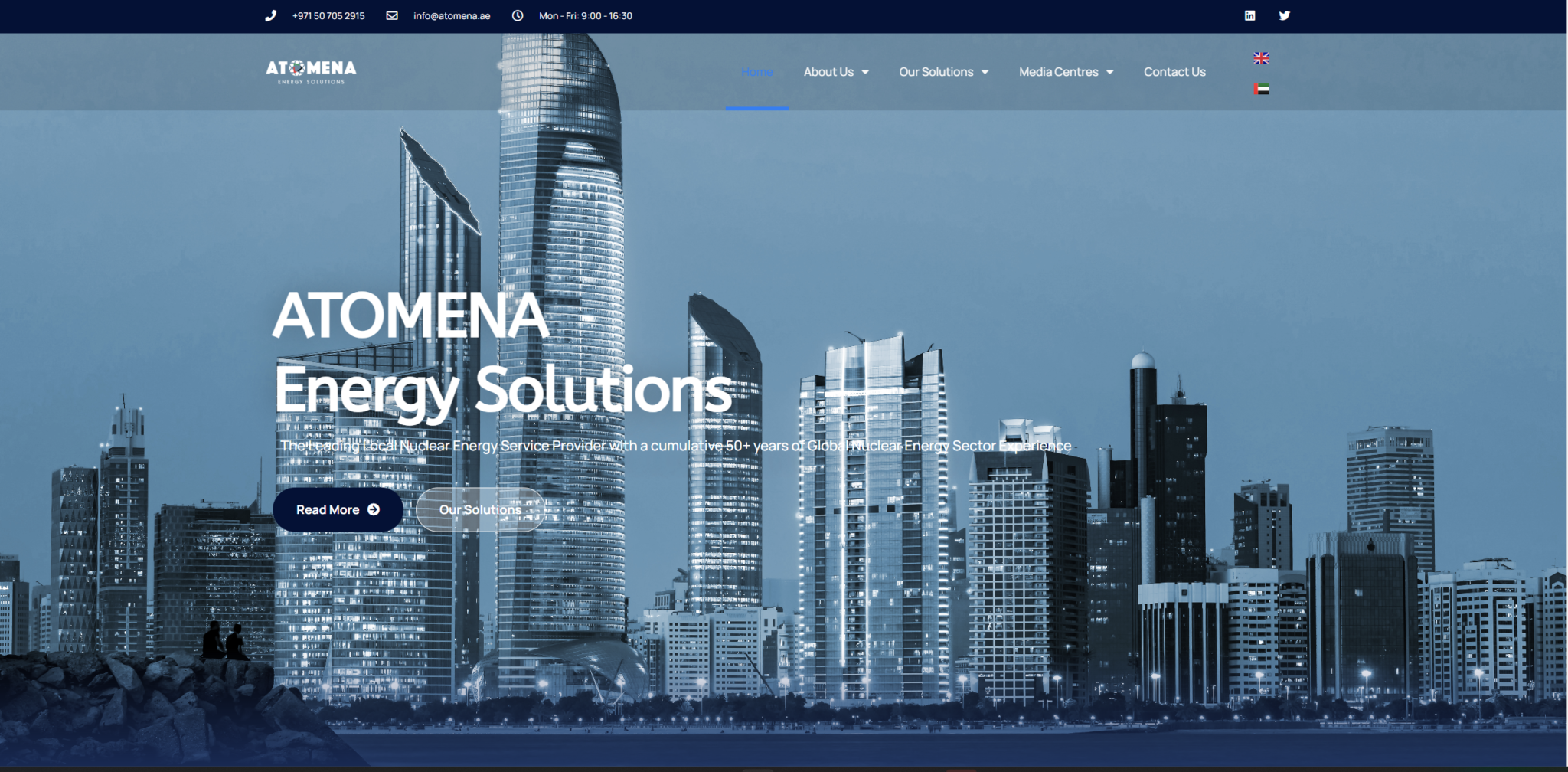 nuclear energy solutions provider in uae
