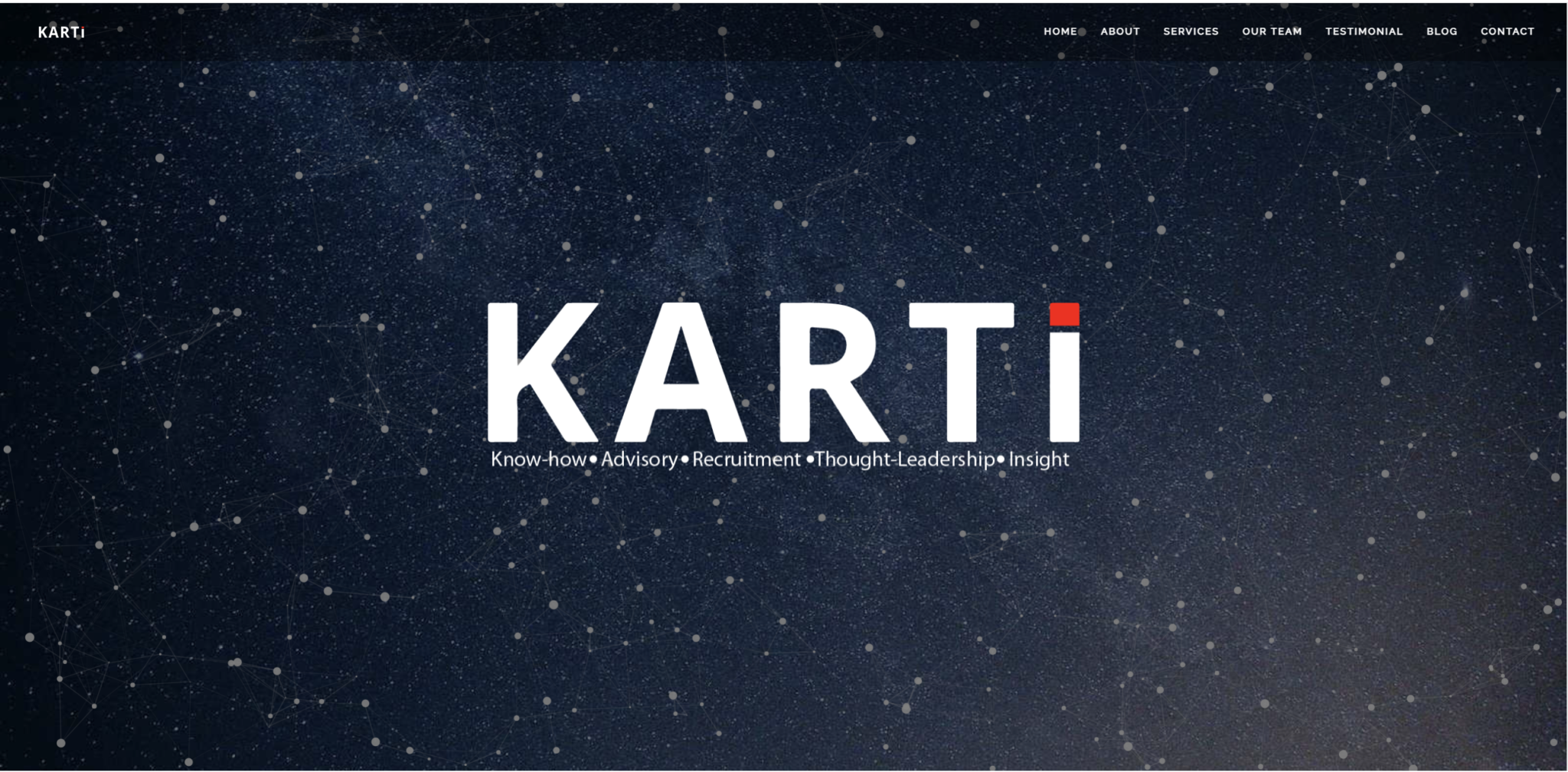 Karti is a synonymn for know how advisory recruitment thought leadership insight